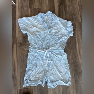 Lightweight Denim Romper
